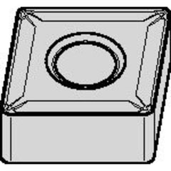 CNMG 431 Double-sided|G TN20P, 1/64″ Corner Radius, 3/16″ Thick, 1/2″ Inscribed Circle, TiN, Turning Indexable Insert - Apex Tool & Supply