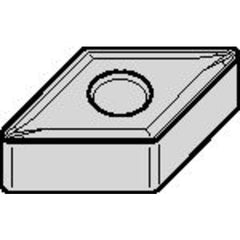 DNMG 432 Double-sided|G TN15U, 1/32″ Corner Radius, 3/16″ Thick, 1/2″ Inscribed Circle, Uncoated, Turning Indexable Insert - Apex Tool & Supply