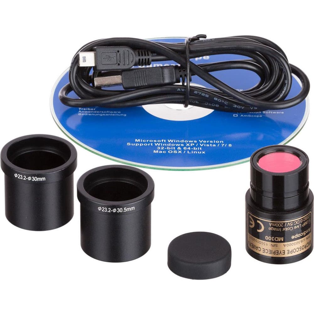 Microscope & Magnifier Accessories; Accessory Type: Camera; Includes Magnifying Lens: No; For Use With: Microscopes