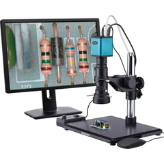 Microscopes; Microscope Type: Stereo; Eyepiece Type: Monocular; Image Direction: Upright; Eyepiece Magnification: 10x; Maximum Magnification: 0.7x