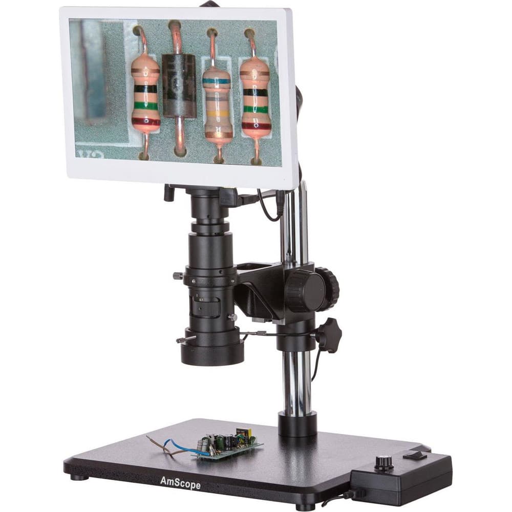 Microscopes; Microscope Type: Stereo; Eyepiece Type: Monocular; Image Direction: Upright; Eyepiece Magnification: 10x; Maximum Magnification: 0.7x