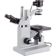 Microscopes; Microscope Type: Inverted; Compound; Eyepiece Type: Trinocular; Image Direction: Inverted; Eyepiece Magnification: 10x; Maximum Magnification: 40x