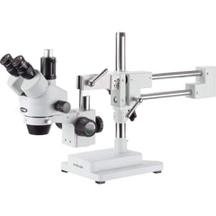 Microscopes; Microscope Type: Stereo; Eyepiece Type: Trinocular; Image Direction: Upright; Eyepiece Magnification: 10x; Maximum Magnification: 3.5x