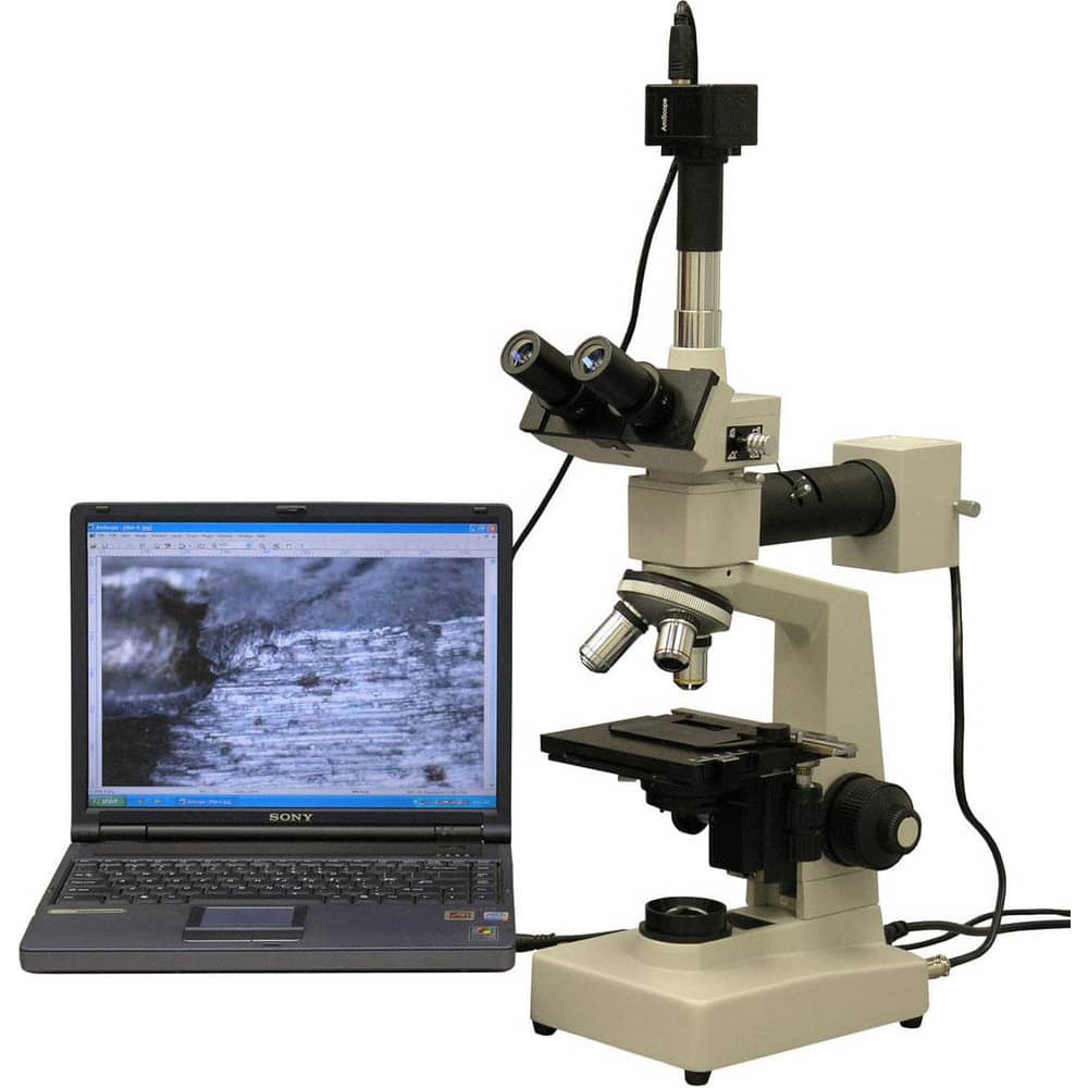 Microscopes; Microscope Type: Stereo; Eyepiece Type: Trinocular; Image Direction: Upright; Eyepiece Magnification: 10x; Maximum Magnification: 40x