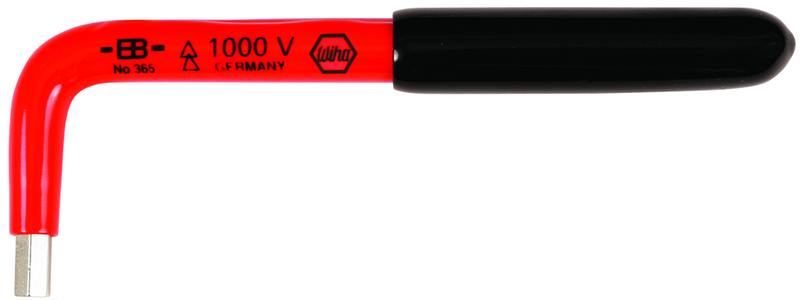 Insulated Inch Hex L-Key 1/2 x 234mm - Apex Tool & Supply