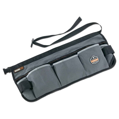 5706 Gray 13-Pocket Waist Apron - Apex Tool & Supply