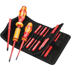 Wera - Torque Limiting Screwdrivers Type: Adjustable Torque Kit Minimum Torque (Nm): 1.20 - Apex Tool & Supply