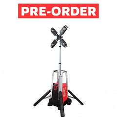 Milwaukee Tool - Portable Work Lights Portable Type: Floor Lamp Type: LED - Apex Tool & Supply