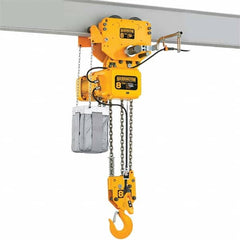 Harrington Hoist - Electric Hoists Type: Electric Chain Hoist Load Capacity (Ton): 10 - Apex Tool & Supply