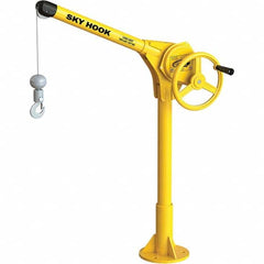 Sky Hook - 500 Lb Steel Lifting Hook Crane - Apex Tool & Supply