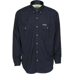 MCR Safety - Shirts Garment Style: Button Down Garment Type: Flame Resistant/Retardant - Apex Tool & Supply
