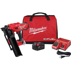 Milwaukee Tool - Cordless Nailers Fastener Type: Framing Nailer Nail Length (Inch): 2 - 3-1/2 - Apex Tool & Supply