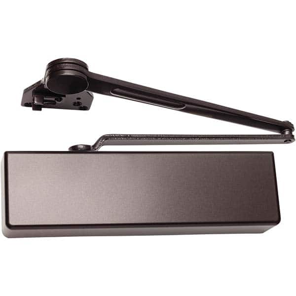 Falcon - Manual Dampers Type: Dead Stop Door Closer Closer Body Length: 13.6 (Decimal Inch) - Apex Tool & Supply
