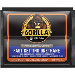 GorillaPro - Smaller than 1 oz. Foil Pack Fast Setting Urethane - Apex Tool & Supply