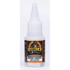 GorillaPro - 20 g Squeeze Bottle Clear Instant Adhesive - Apex Tool & Supply