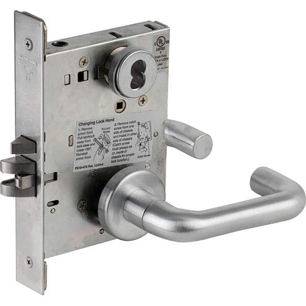 Schlage - Lever Locksets Type: Entry Door Thickness: 1-3/4 - Apex Tool & Supply