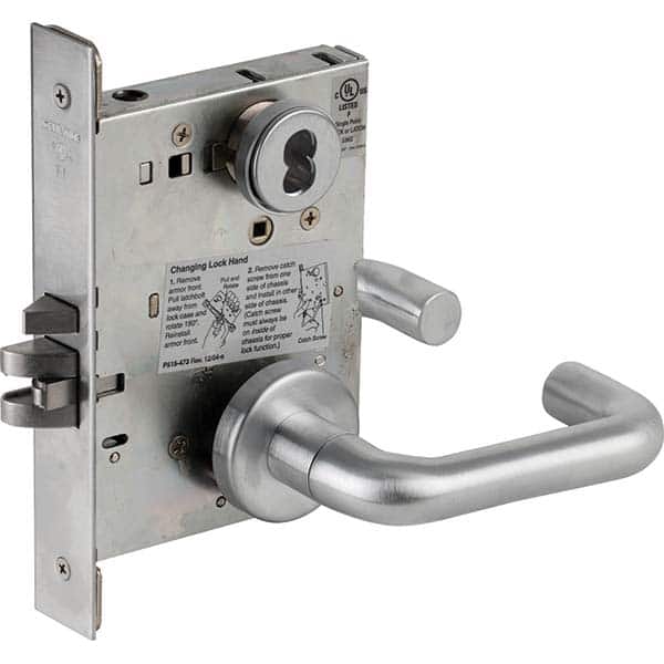 Schlage - Lever Locksets Type: Entry Door Thickness: 1-3/4 - Apex Tool & Supply