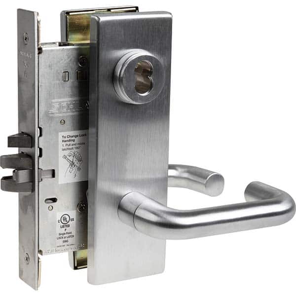 Schlage - Lever Locksets Type: Office Door Thickness: 1-3/4 - Apex Tool & Supply