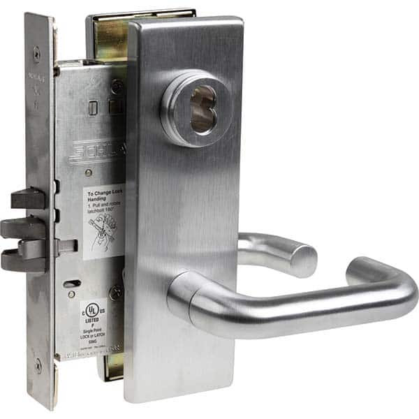Schlage - Lever Locksets Type: Classroom Door Thickness: 1-3/4 - Apex Tool & Supply