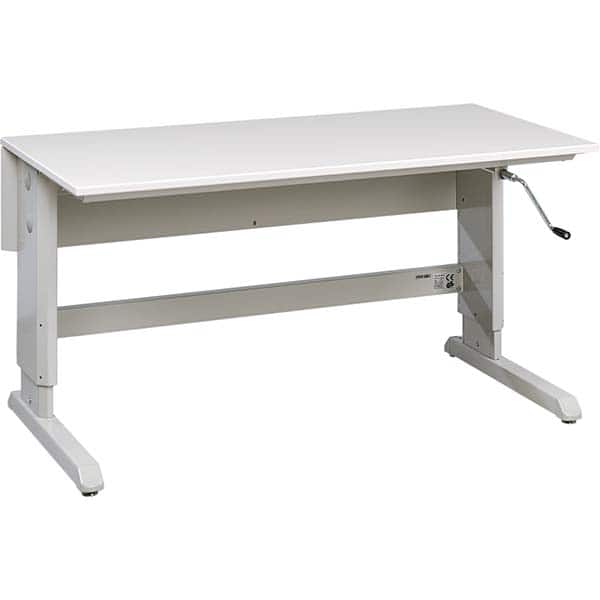 Treston - Stationary Work Benches, Tables Type: Concept Crank Table Top Material: Laminate - Apex Tool & Supply