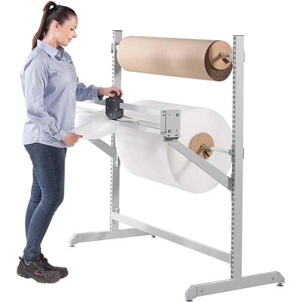Treston - Packing Material Rotary Cutters, Storage Stands & Work Stations Type: Rolling Stand Bracket Contents: Brackets for Attaching Cutter to Packing Material Roll Stands - Apex Tool & Supply