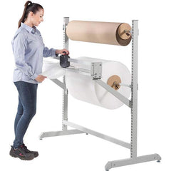 Treston - Packing Material Rotary Cutters, Storage Stands & Work Stations Type: Rolling Stand Bracket Contents: Brackets for Attaching Cutter to Packing Material Roll Stands - Apex Tool & Supply