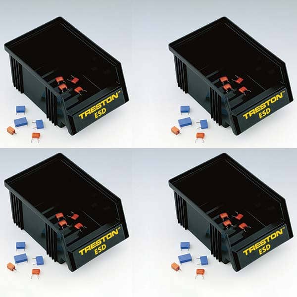 Treston - Bins Bin Style: Hang & Stack Width (Inch): 4.13 - Apex Tool & Supply