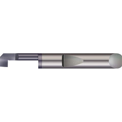 Micro 100 - Boring Bars; Minimum Bore Diameter (Decimal Inch): 0.3000 ; Maximum Bore Depth (Decimal Inch): 0.5000 ; Maximum Bore Depth (Inch): 1/2 ; Material: Solid Carbide ; Boring Bar Type: Back Boring ; Shank Diameter (Decimal Inch): 0.3125 - Exact Industrial Supply