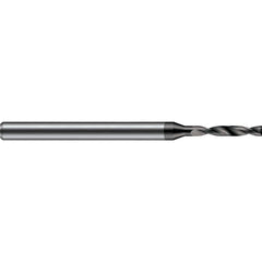 Harvey Tool - #34, 180° Point, Solid Carbide Micro Drill Bit - Exact Industrial Supply