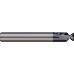 Harvey Tool - 30° 3/32" Cut Diam, 1/16" Cut Width, Solid Carbide Dovetail Cutter - Exact Industrial Supply