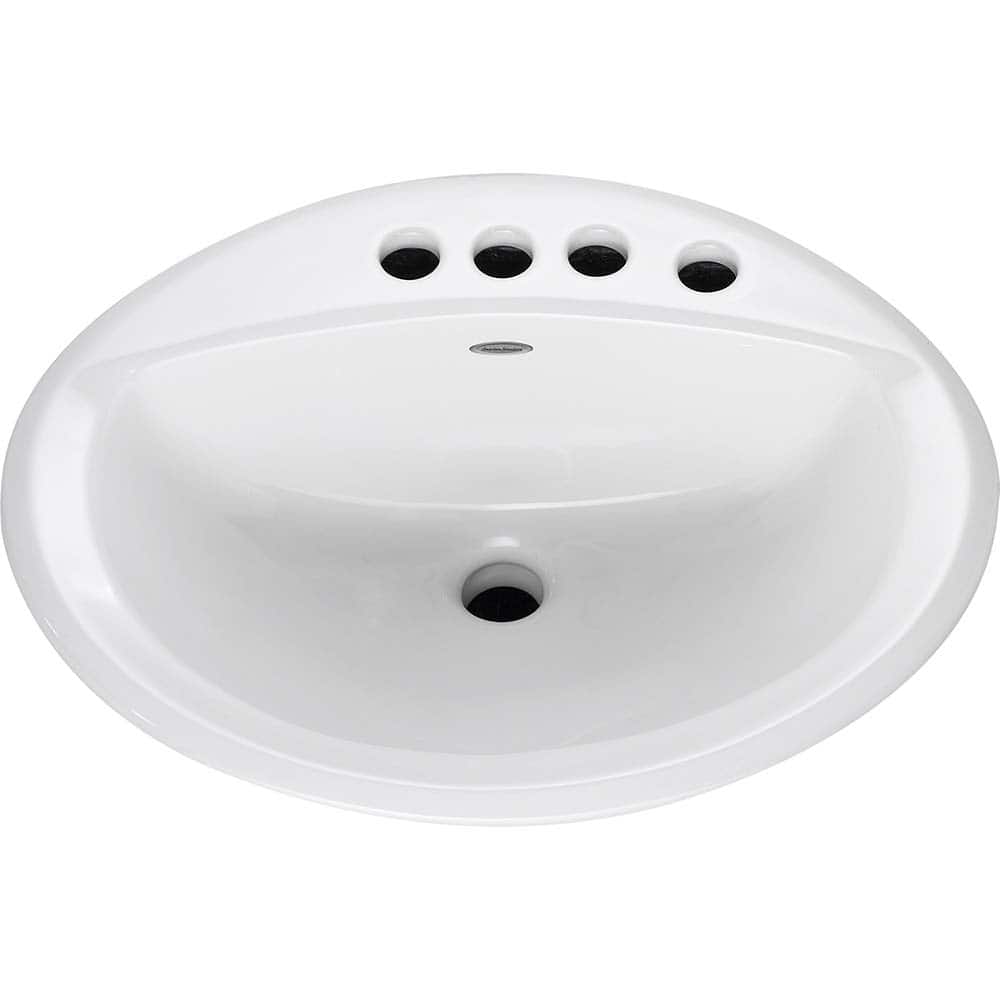 Sinks; Type: Drop-In Sink; Outside Length: 17-3/8; Outside Width: 20-3/8; Outside Height: 7-3/8; Inside Length: 10; Inside Width: 16; Depth (Inch): 5-5/8; Number of Compartments: 1.000; Includes Items: Cut-Out Template; Drop-In Sink; Material: Vitreous Ch