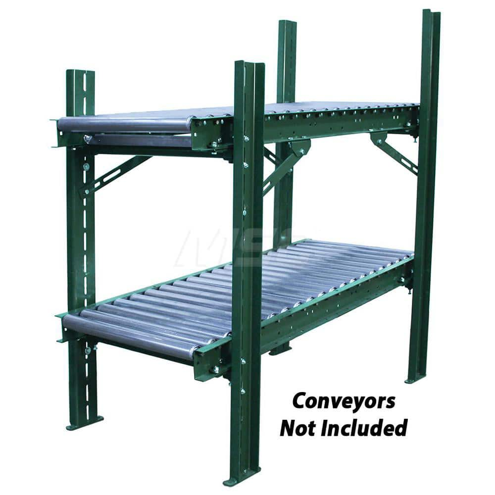 Conveyor Accessories; Type: H Stand; Width (Inch): 43; For Use With: 2-1/2″ and 3-1/2″ channel frames of 36″ BF; Overall Height: 46.0000 in; Material: Steel; Overall Length (Inch): 42.50; Length: 42.50; Overall Length: 42.50; Accessory Type: H Stand; Mate