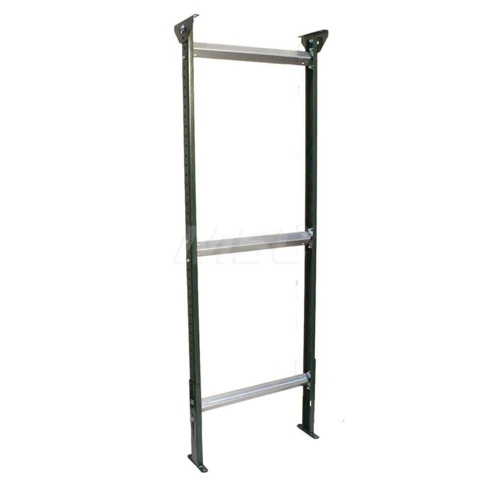 Conveyor Accessories; Type: H Stand; Width (Inch): 11; For Use With: Conveyor of 2-1/2 and 3-1/2″ channel frames and  10″ BF channel frames; Overall Height: 79.0000 in; Material: Steel; Overall Length (Inch): 8.00; Length: 8.00; Overall Length: 8.00; Acce