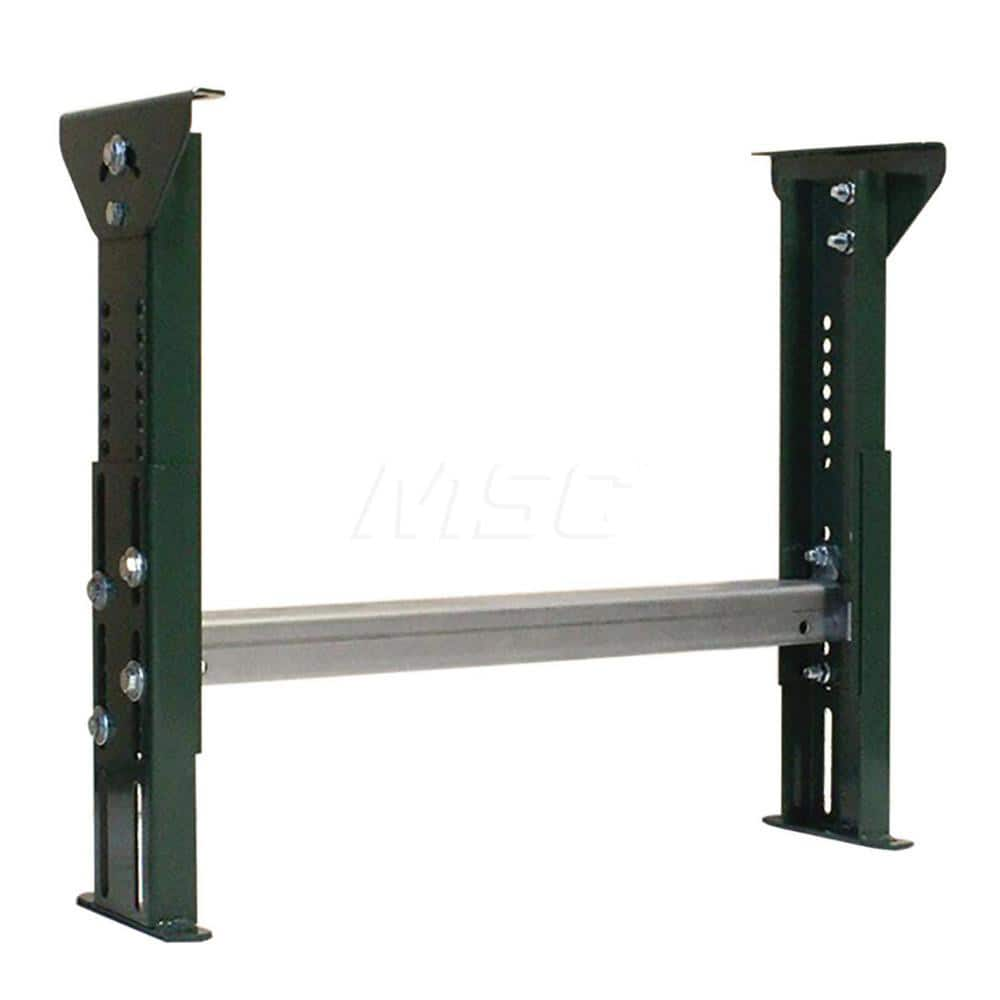 Conveyor Accessories; Type: H Stand; Width (Inch): 57; For Use With: Conveyor of 4″ channel frames and 55″ BF channel frames; Overall Height: 25.7500 in; Material: Steel; Overall Length (Inch): 8.00; Length: 8.00; Overall Length: 8.00; Accessory Type: H S