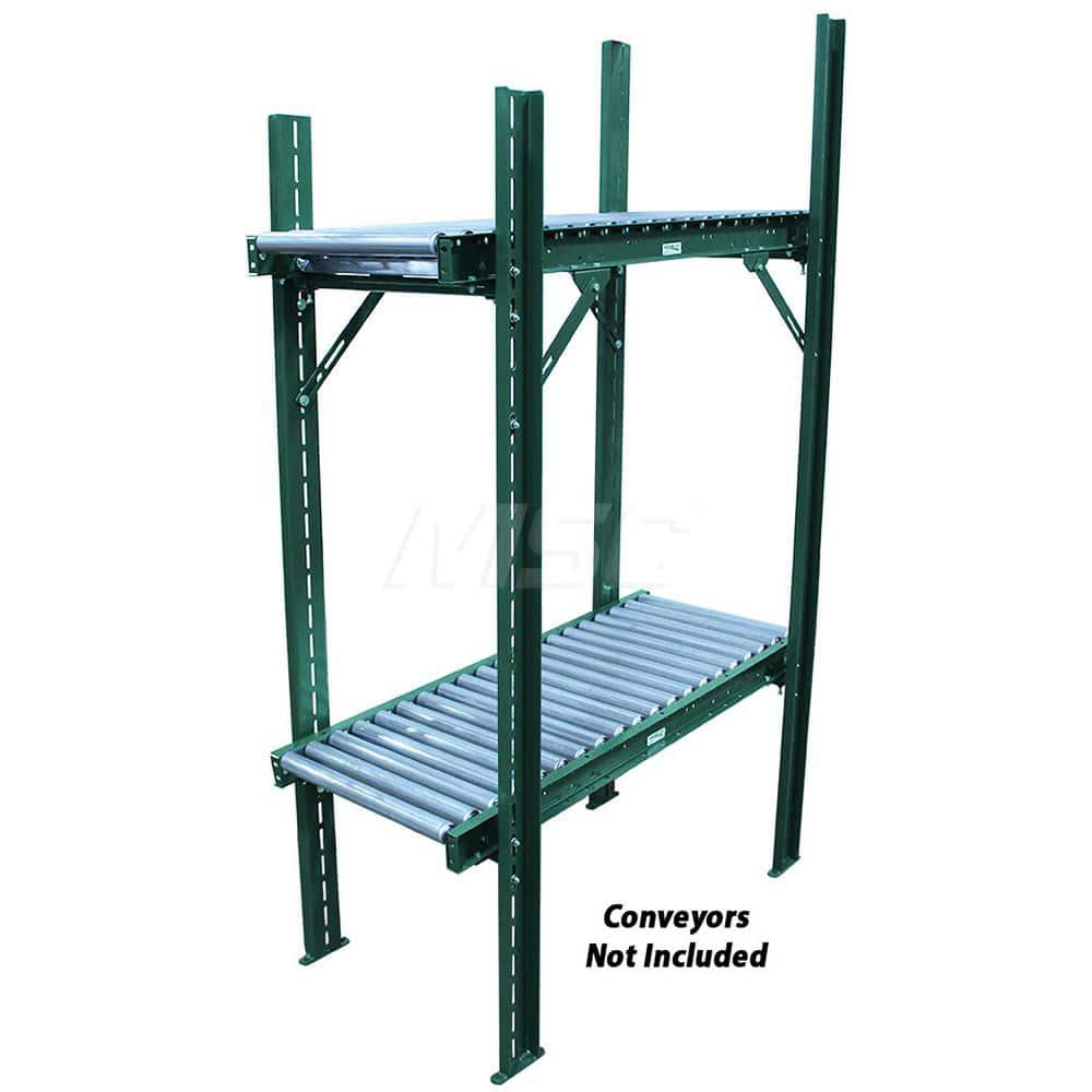 Conveyor Accessories; Type: H Stand; Width (Inch): 34; For Use With: 2-1/2″ and 3-1/2″ channel frames of 27″ BF; Overall Height: 82.0000 in; Material: Steel; Overall Length (Inch): 6.38; Length: 6.38; Overall Length: 6.38; Accessory Type: H Stand; Materia