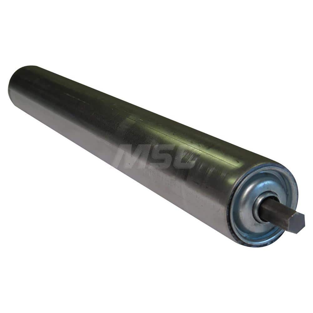 Roller Skids; Roller Material: Steel; Load Capacity: 270; Color: Chrome; Finish: Natural; Compatible Surface Type: Smooth; Roller Length: 25.0000 in; Roller Width: 1.9000; Roller Height: 1.9000 in; Roller Diameter: 1.9000; Overall Height: 1.9000 in; Overa