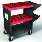 48 Slot - HSK 63A Toolscoot Cart - Apex Tool & Supply