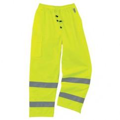 8915 4XL LIME SUP CLASS E RAIN PANTS - Apex Tool & Supply