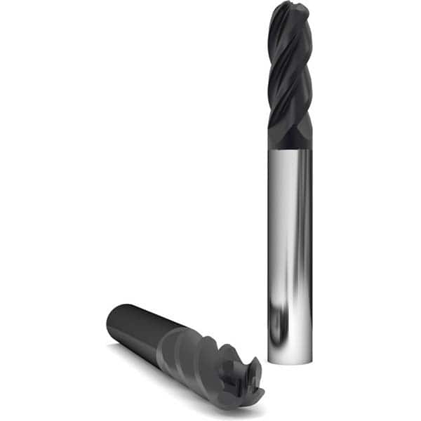 GWS - Ball End Mills Mill Diameter (Inch): 3/4 Mill Diameter (Decimal Inch): 0.7500 - Apex Tool & Supply