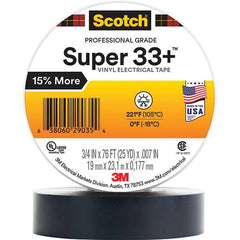 3M - Electrical Tape Width (Inch): 0.75 Length Range: 20" and Larger - Apex Tool & Supply