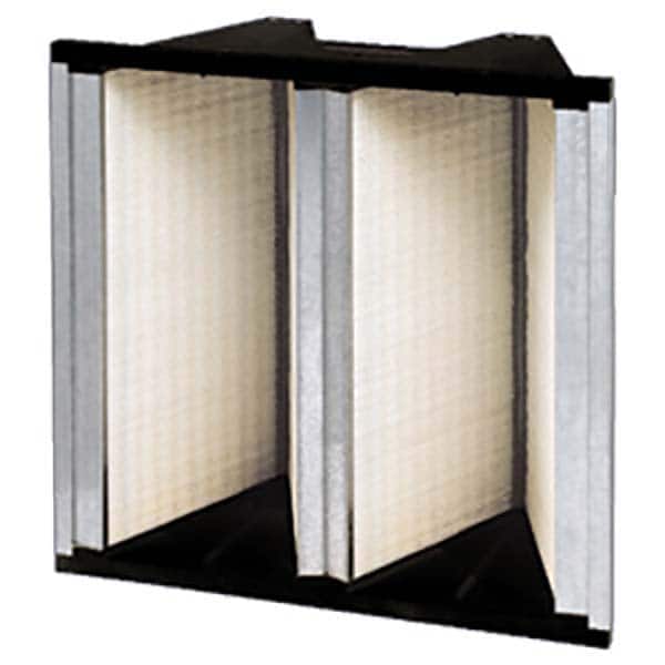 PRO-SOURCE - Pleated & Panel Air Filters Filter Type: V-Bank Mini-Pleat Nominal Height (Inch): 20 - Apex Tool & Supply