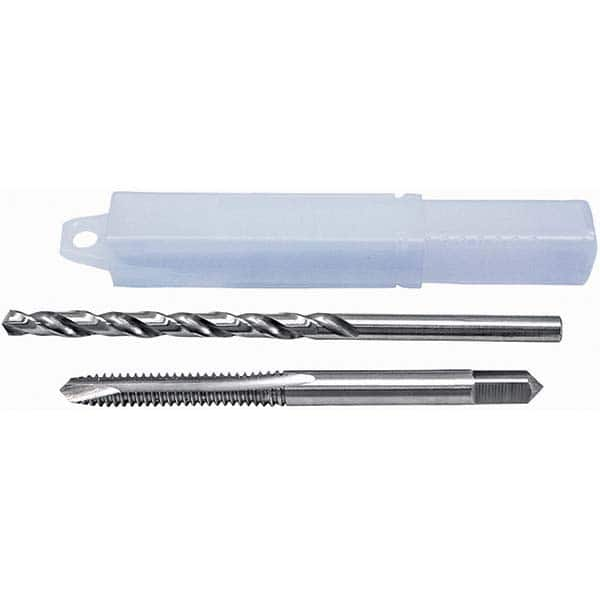 Cle-Line - Tap & Drill Sets Minimum Tap Thread Size (Inch): #10-24 Maximum Tap Thread Size (Inch): #10-24 - Apex Tool & Supply