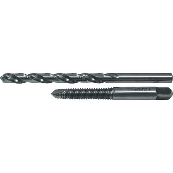 Cle-Line - Tap & Drill Sets Minimum Tap Thread Size (Inch): 5/16-18 Maximum Tap Thread Size (Inch): 5/16-18 - Apex Tool & Supply