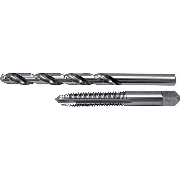 Cle-Line - Tap & Drill Sets Minimum Tap Thread Size (Inch): 3/8-16 Maximum Tap Thread Size (Inch): 3/8-16 - Apex Tool & Supply