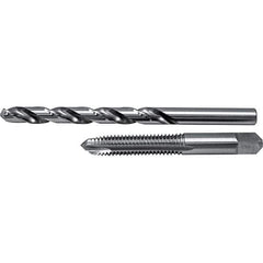 Cle-Line - Tap & Drill Sets Minimum Tap Thread Size (Inch): 3/8-16 Maximum Tap Thread Size (Inch): 3/8-16 - Apex Tool & Supply