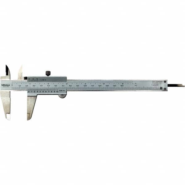 Mitutoyo - Vernier Calipers Minimum Measurement (Decimal Inch): 0.0000 Maximum Measurement (Decimal Inch): 6.0000 - Apex Tool & Supply