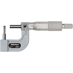 Mitutoyo - Tube Micrometers Operation Type: Mechanical Minimum Measurement (Decimal Inch): 0 - Apex Tool & Supply