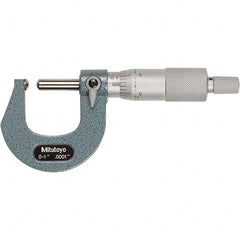 Mitutoyo - Spherical Face Micrometers Operation Type: Mechanical Minimum Measurement (Decimal Inch): 0 - Apex Tool & Supply