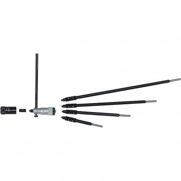 Mitutoyo - Mechanical Inside Micrometers Type: Interchangeable Rod Minimum Measurement (Decimal Inch): 2 - Apex Tool & Supply