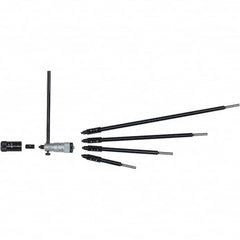 Mitutoyo - Mechanical Inside Micrometers Type: Interchangeable Rod Minimum Measurement (Decimal Inch): 2 - Apex Tool & Supply